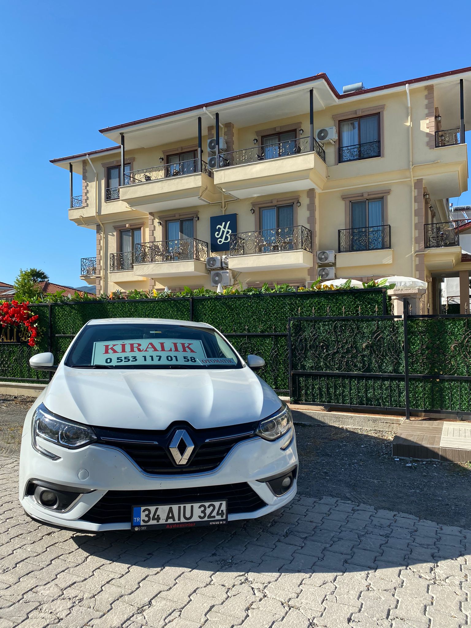 Family Burcalı Hotel transfer hizmeti